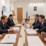 Виталий Хоценко провел рабочую встречу с Министром природных ресурсов и экологии РФ Александром Козловым - Газета К новым рубежам