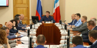 Виталию Хоценко доложили о ходе реализации ключевых инфраструктурных проектов региона - Газета К новым рубежам