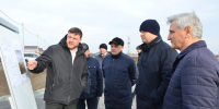 Виталий Хоценко проинспектировал новый участок автомобильной дороги в Калачинске - Газета К новым рубежам