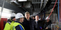 Полномочный представитель оценил ход строительства ЦКП «СКИФ» - Газета К новым рубежам