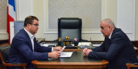 Виталий Хоценко обсудил с главами Русско-Полянского и Москаленского районов реализацию проектов по благоустройству и развитию социальной инфраструктуры - Газета К новым рубежам