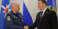 Виталий Хоценко и Александр Куренков обсудили меры по предотвращению пожаров и паводков в Омской области - Газета К новым рубежам